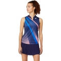 Asics Tennis Tank Match Graphic peacoat blue Women